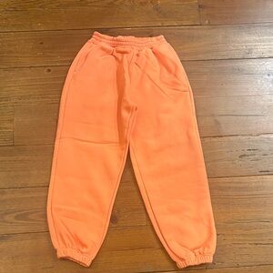 Comfrt Orange Kids Joggers